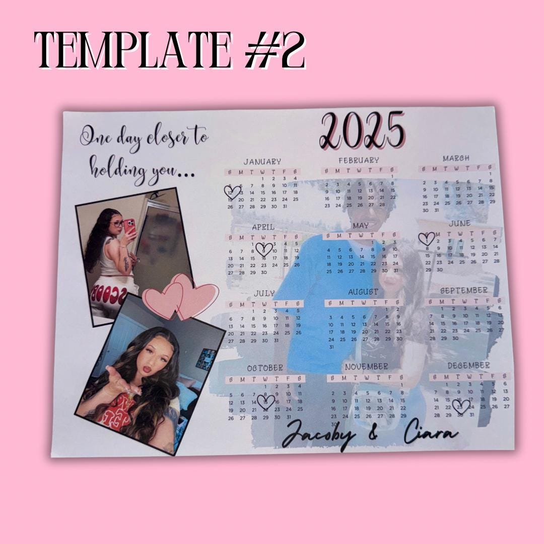 Simple 2025 Calendar