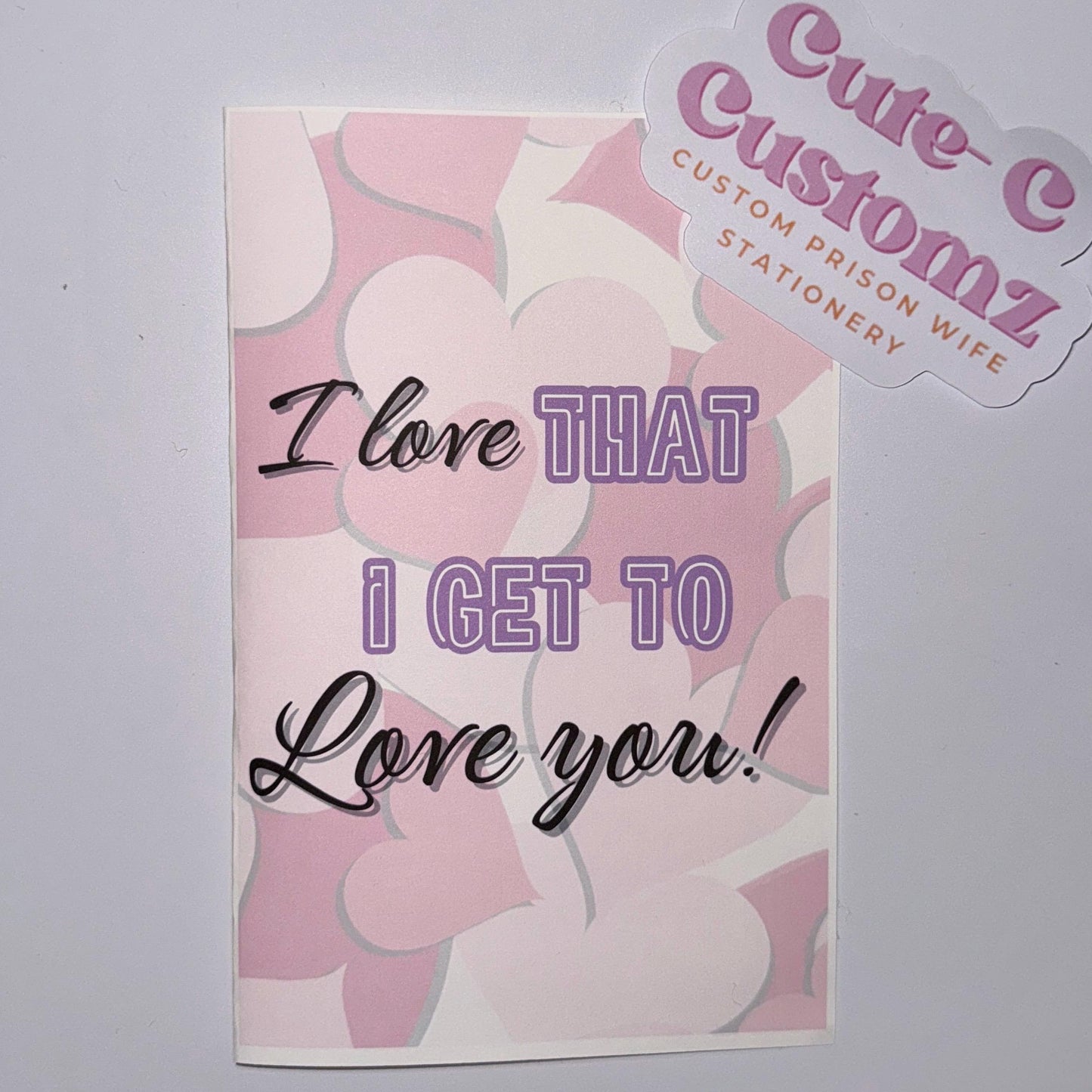 I love loving you (card)