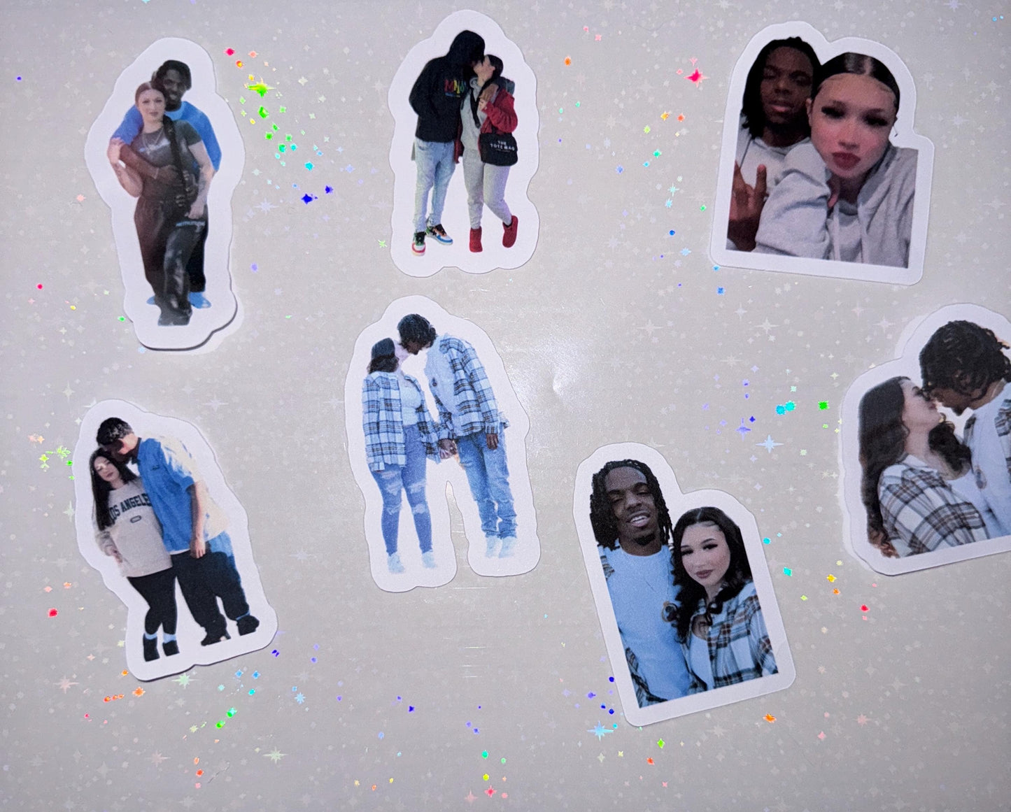 Custom stickers pack of 10
