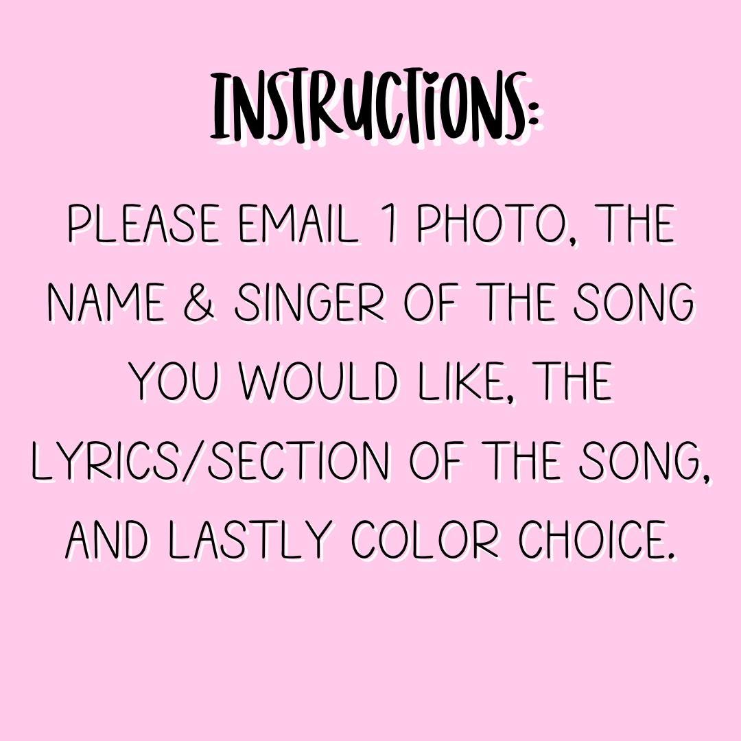 Song Dedication Poster