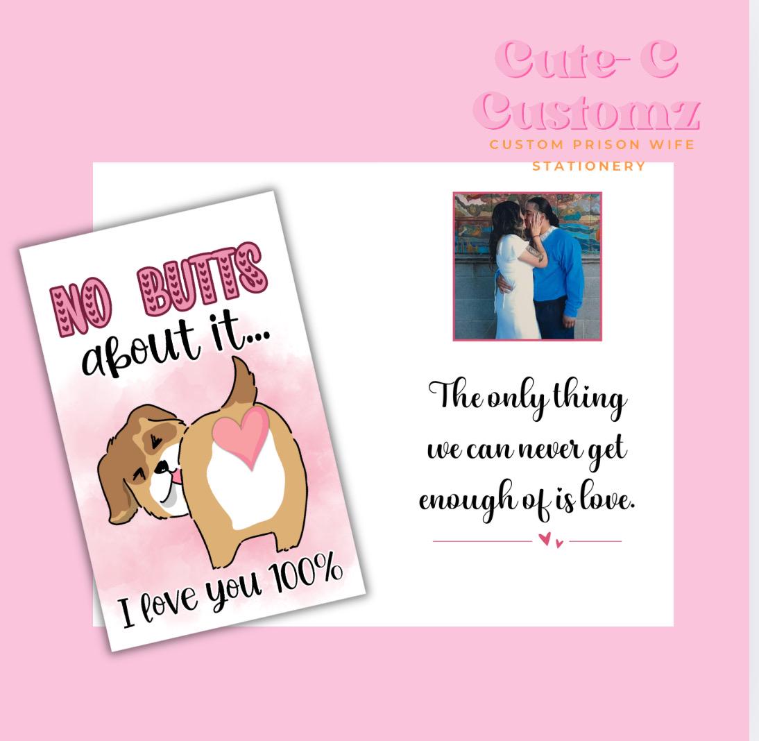 No BUTTS about it (card)