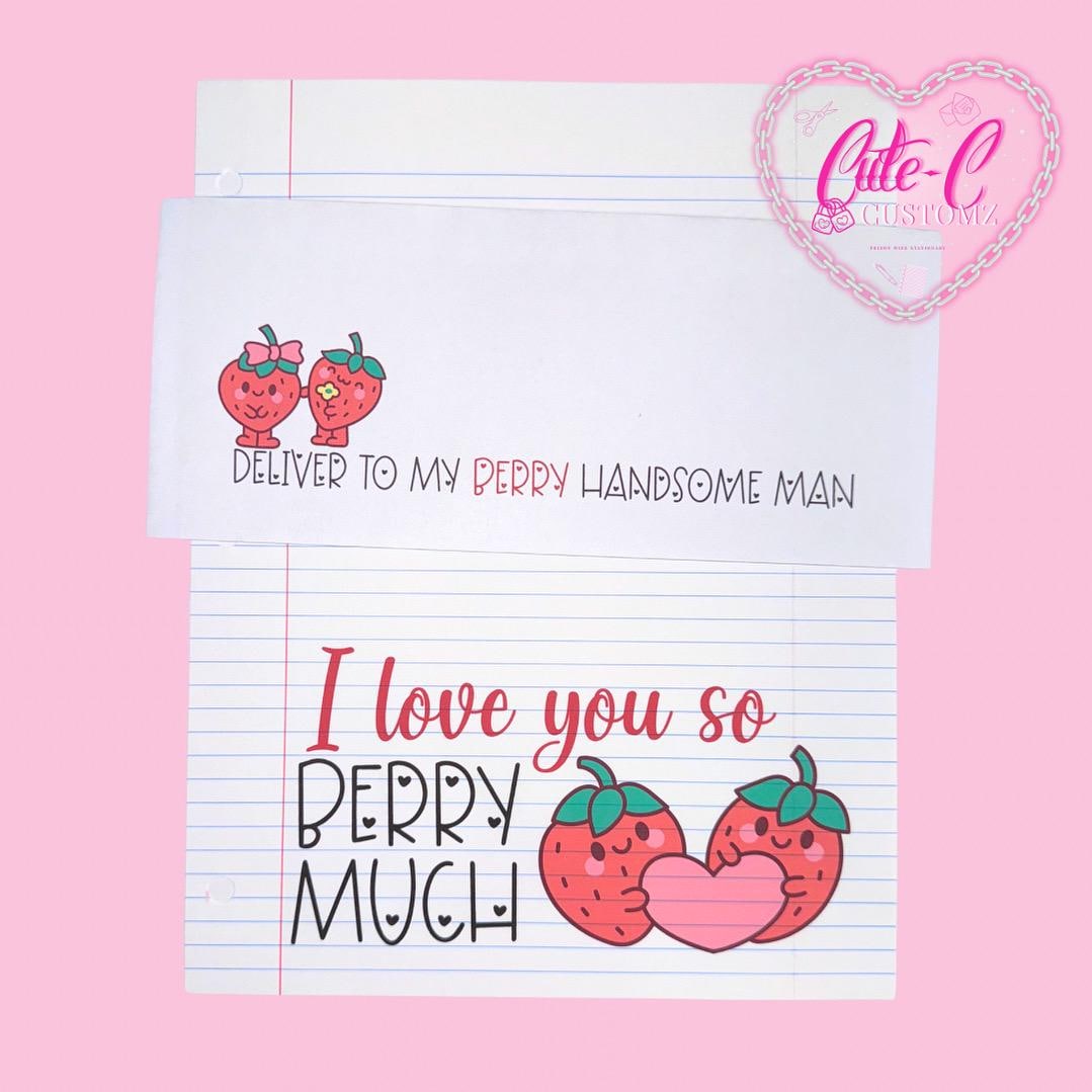 Berry Much Writing set