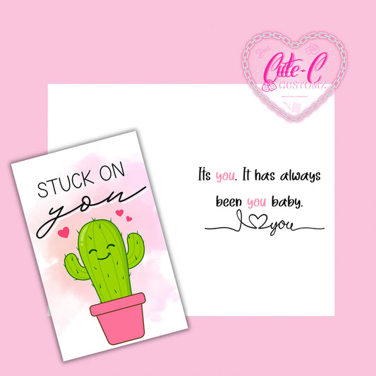 Stuck on you