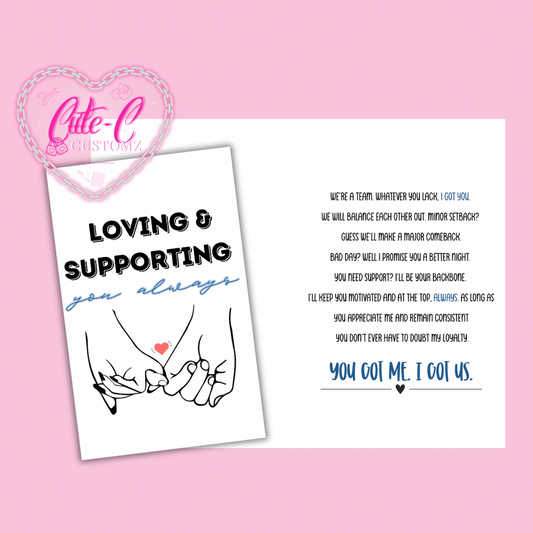 Loving & Supporting You Always