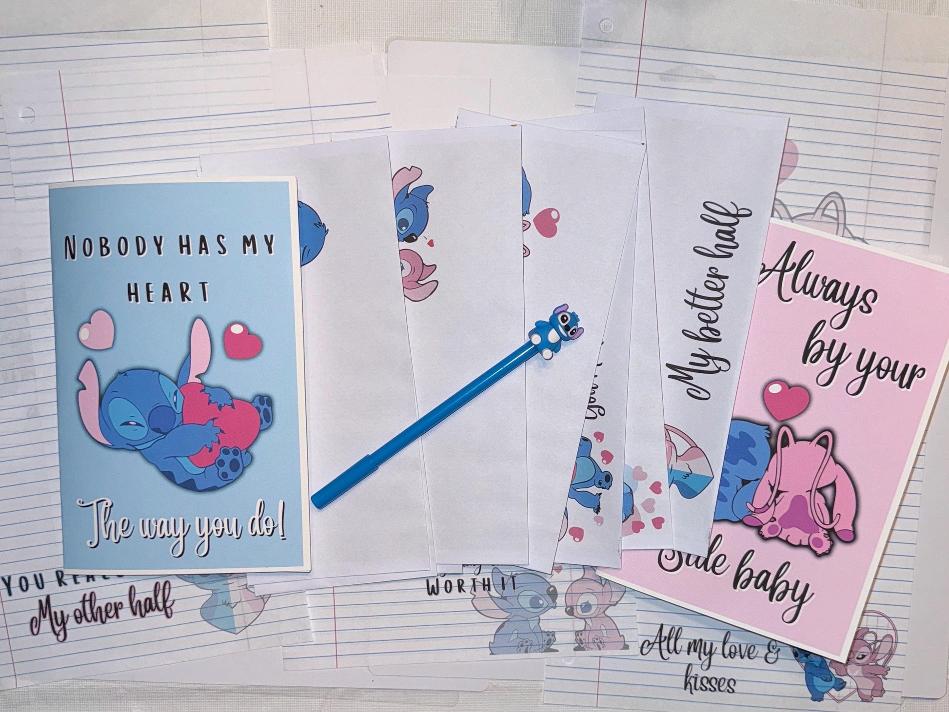 Stitch stationery bundle set