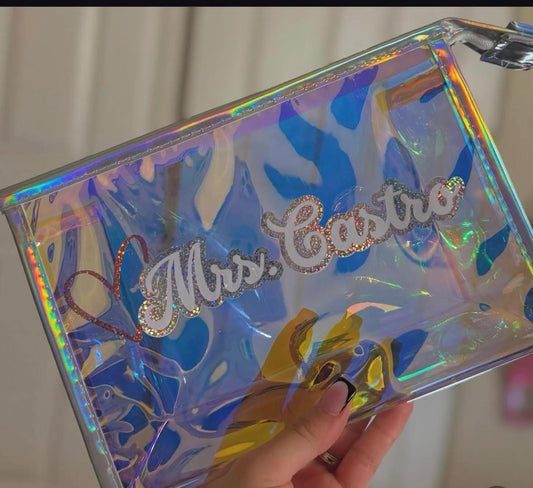 Iridescent Custom Visit Bag (no strap)