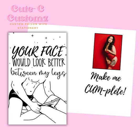 Your face would look better