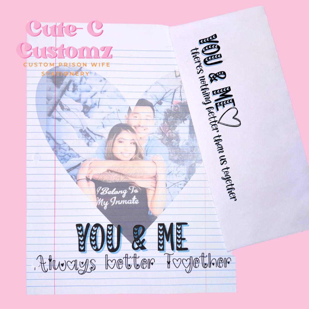 You and me Writing Set