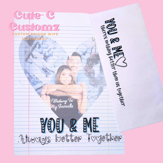 You and me Writing Set