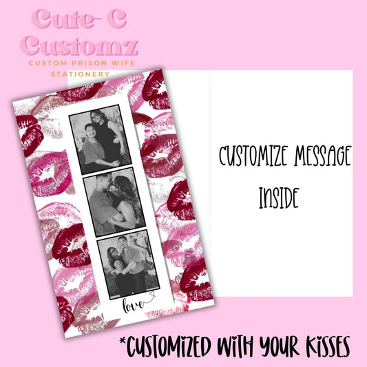 Custom Kisses card