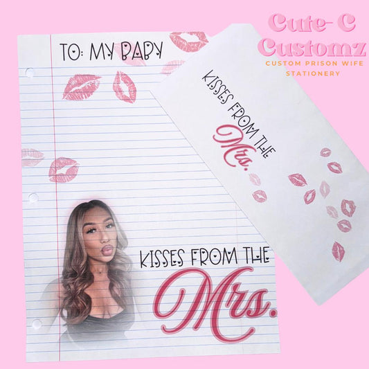 Kisses from the Mrs. (Stationery Set)