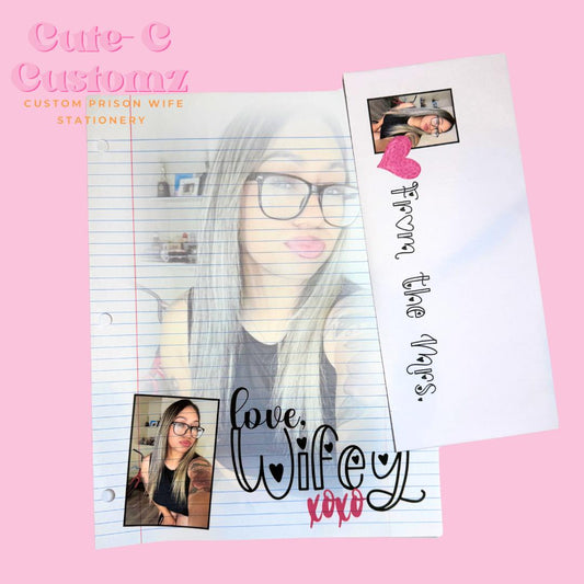 Love, wifey selfie set (Stationery Set)