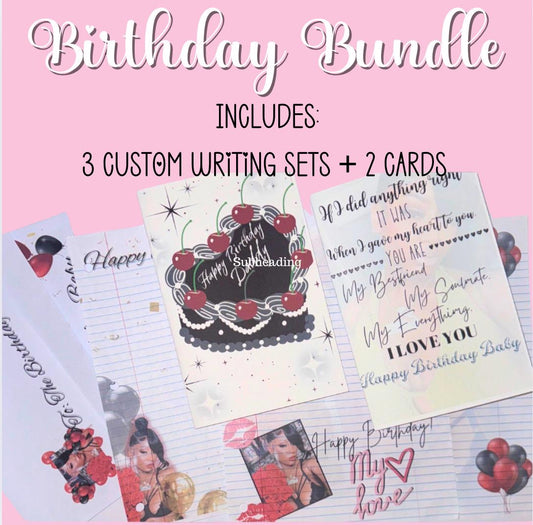 Birthday bundle set