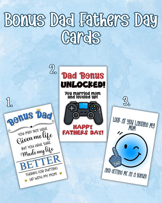 Bonus Dad Father’s Day Cards