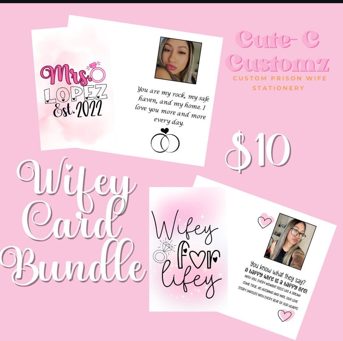 Wife 4 life Card Bundle
