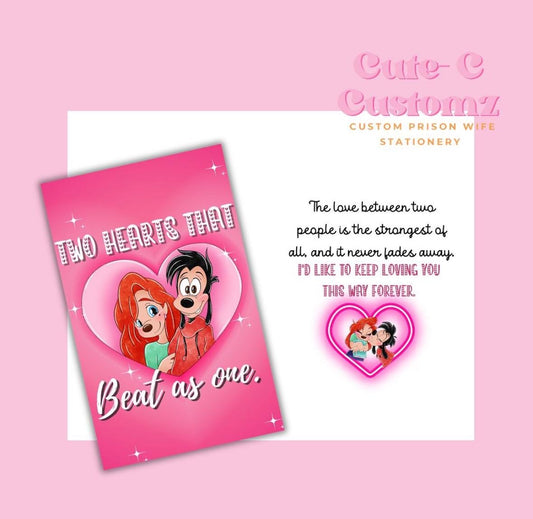 Two hearts beat as one