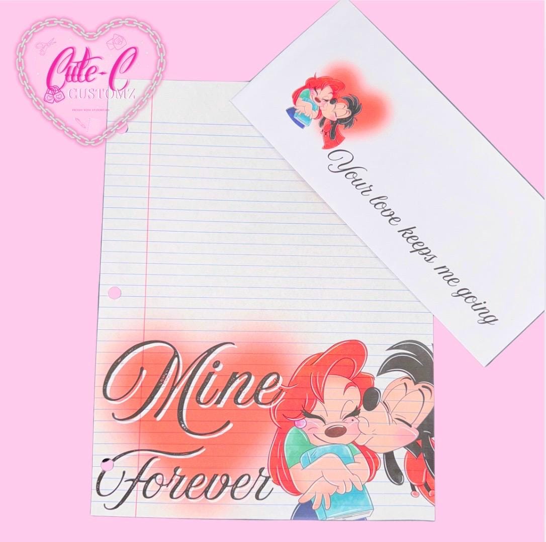 Mine forever Writing set