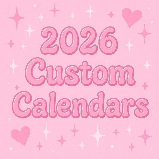 2026 Custom Calendar (You design)