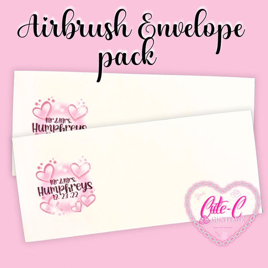 Airbrush Envelope pack