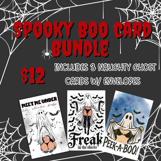Spooky Boo Card Bundle