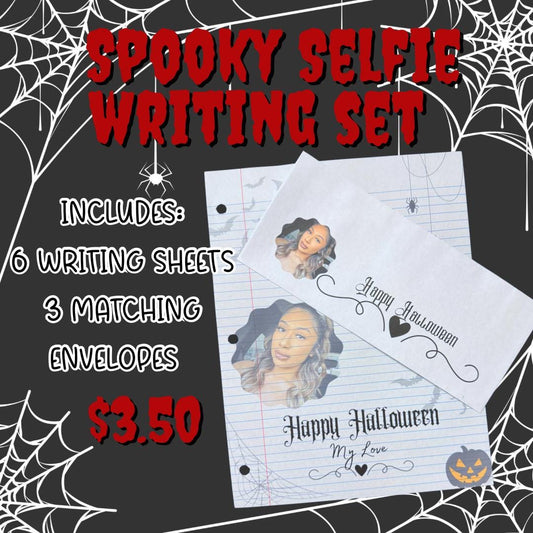 Spooky Selfie Writing Set Only