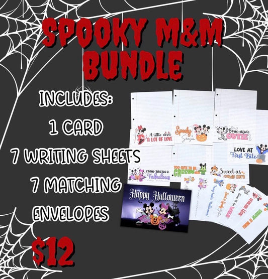 Spooky M&M bundle