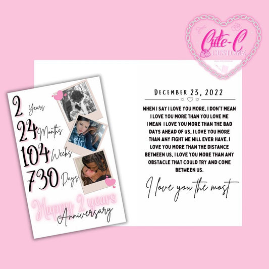 365 Days loving you (card)