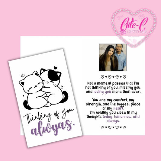 Thinking of you always