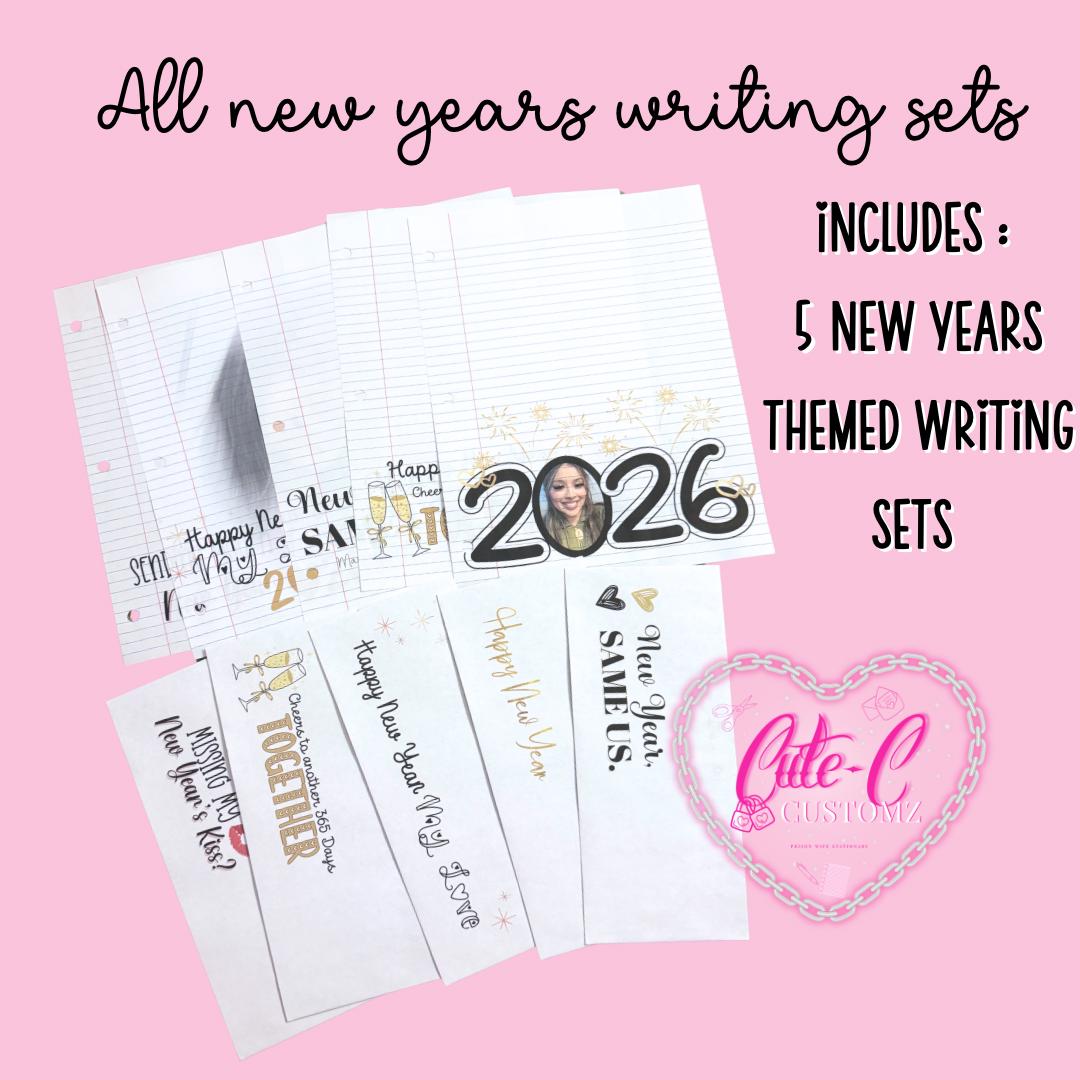 All New Year’s Writing Sets