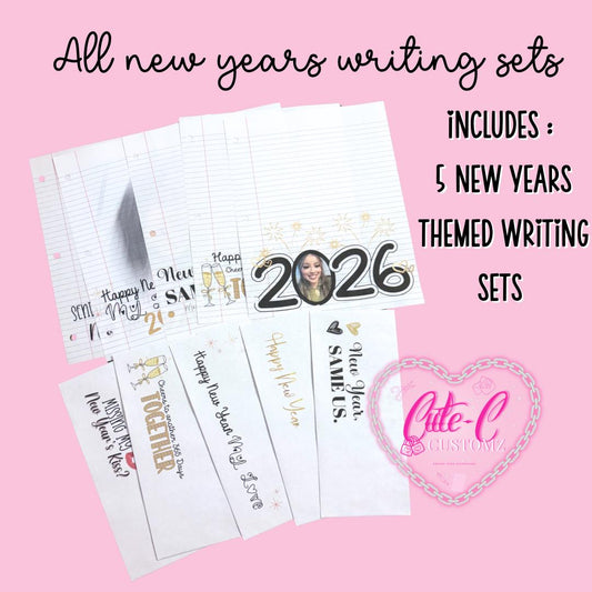 All New Year’s Writing Sets