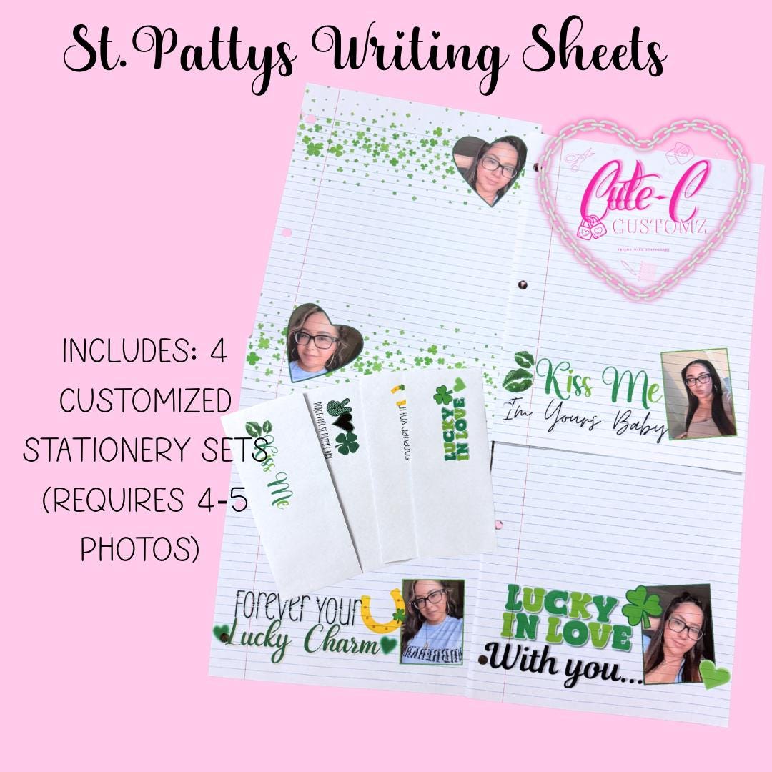 St.Pattys Writing Sets