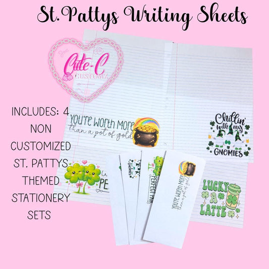 St.Pattys Writing Sets