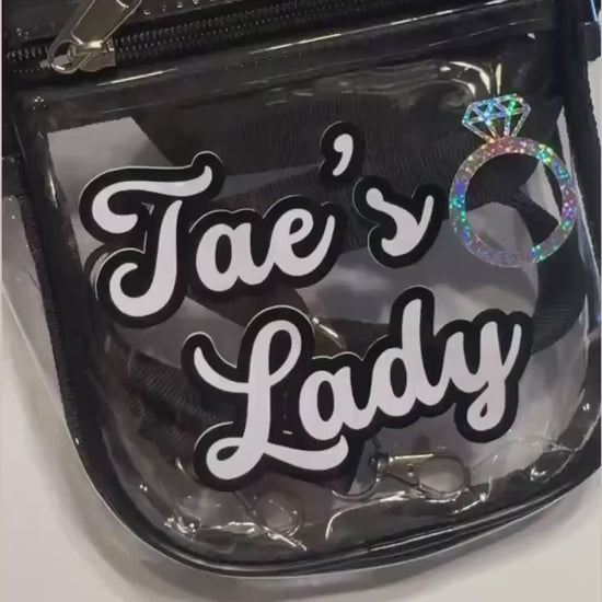 custom visit bags w/ strap